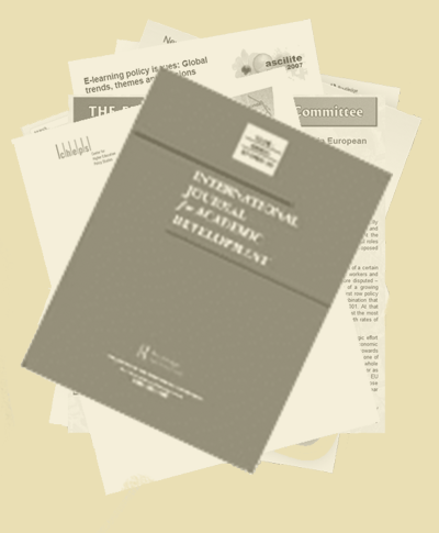 stack of academic papers